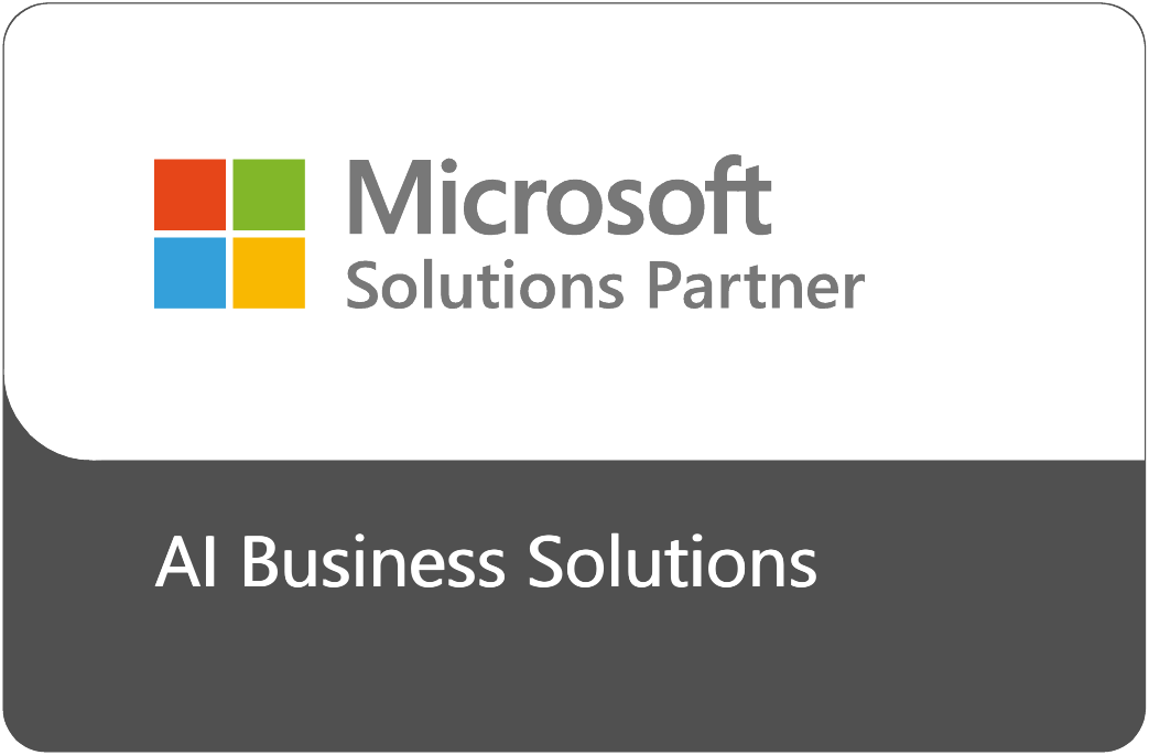 RKON Microsoft Solutions Partner - AI Business Solutions Badge