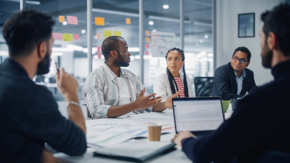 Team Meeting Sticky Note