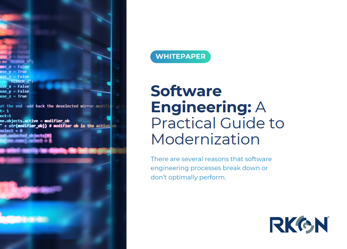 Software Engineering Modernization