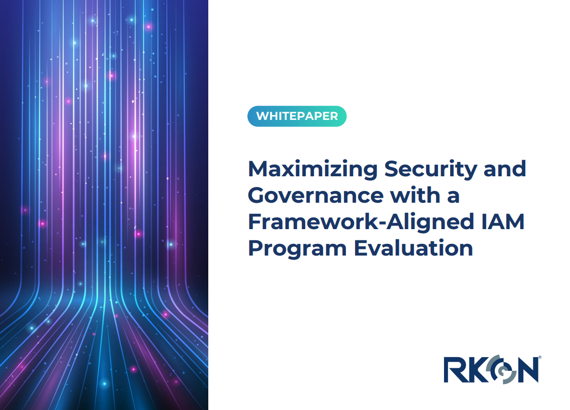 Framework-aligned IAM Program Evaluation