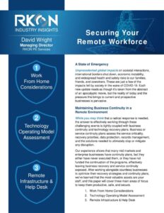 Whitepaper: Securing Your Remote Workforce