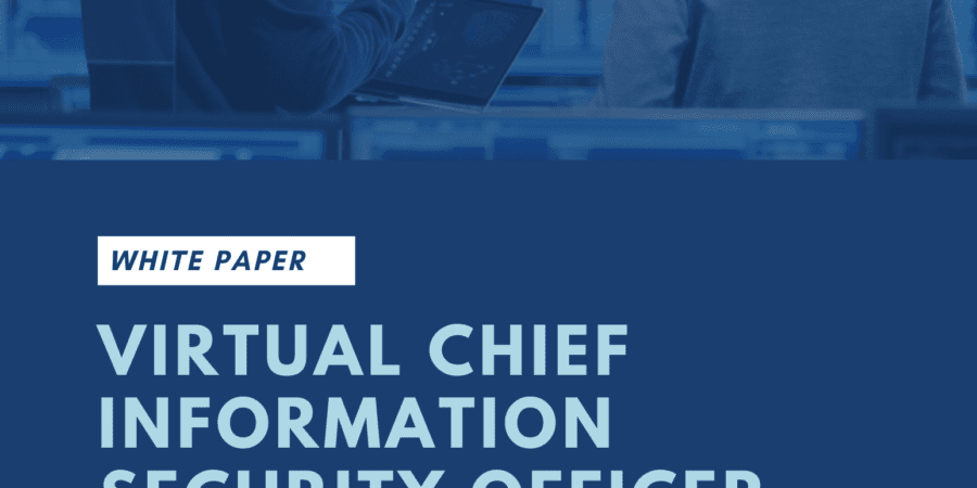 Virtual Chief information security officer(VCISO) flyer