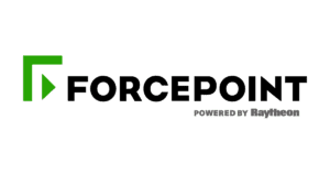 Forcepoint Powered by Raytheon logo.
