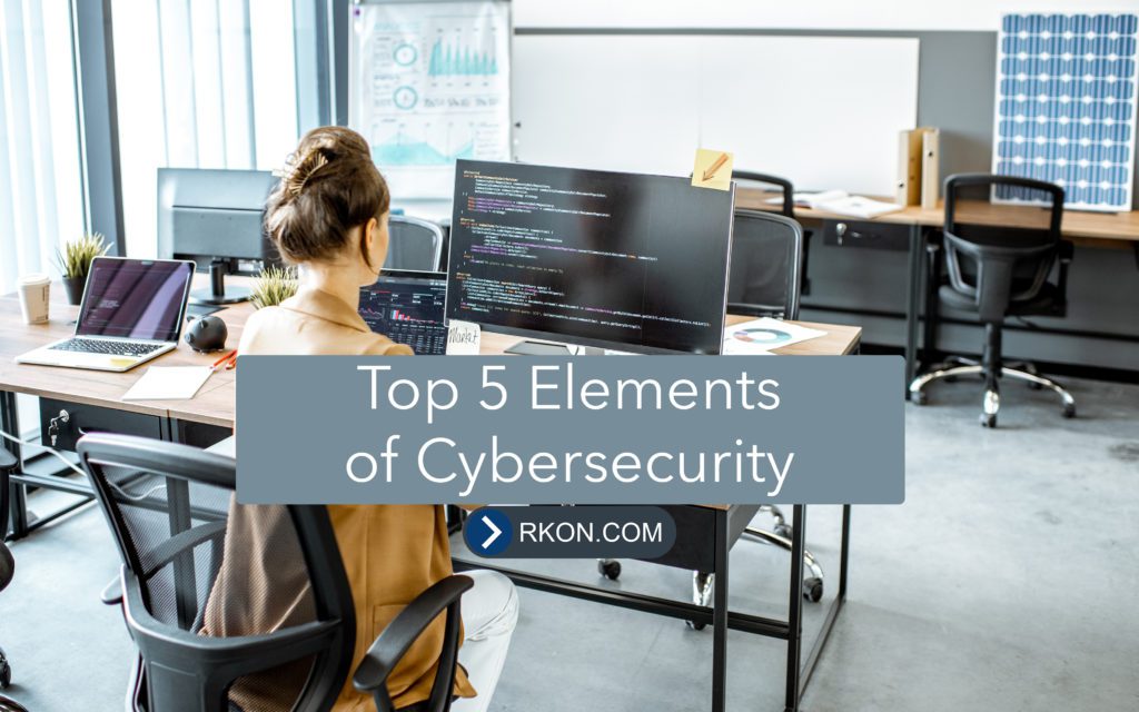 Top 5 Elements of Cybersecurity Featured at RKON