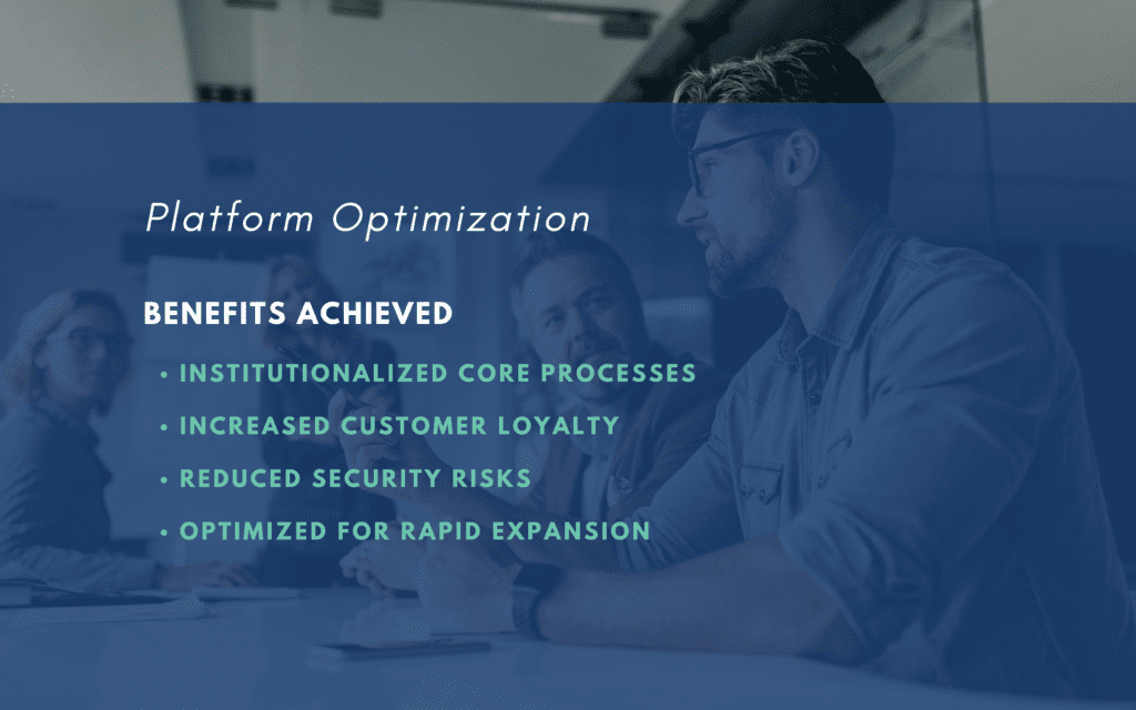 platform optimization benefits at RKON