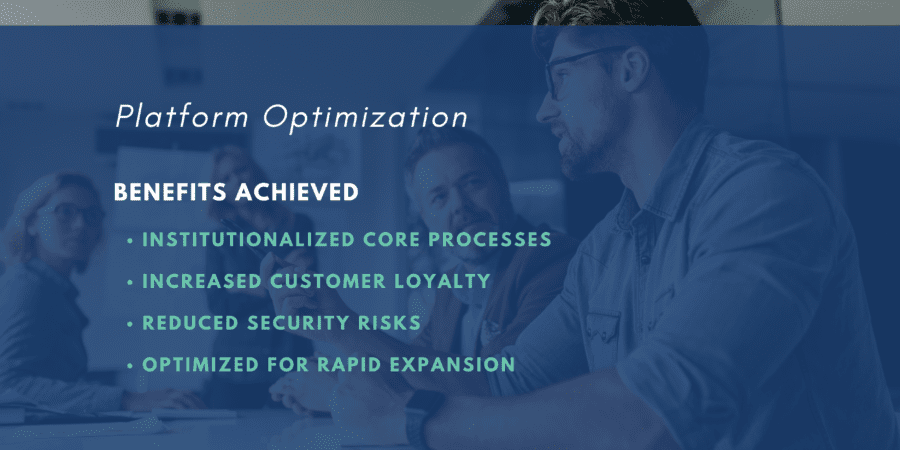 platform optimization benefits at RKON