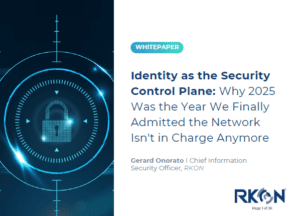 Identity as security